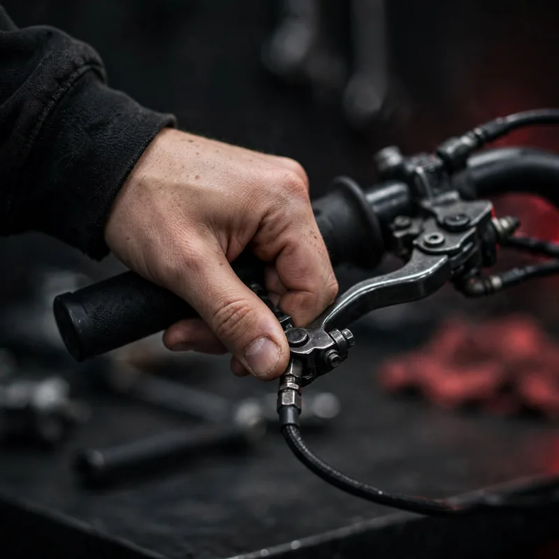 Lever and pedal travel