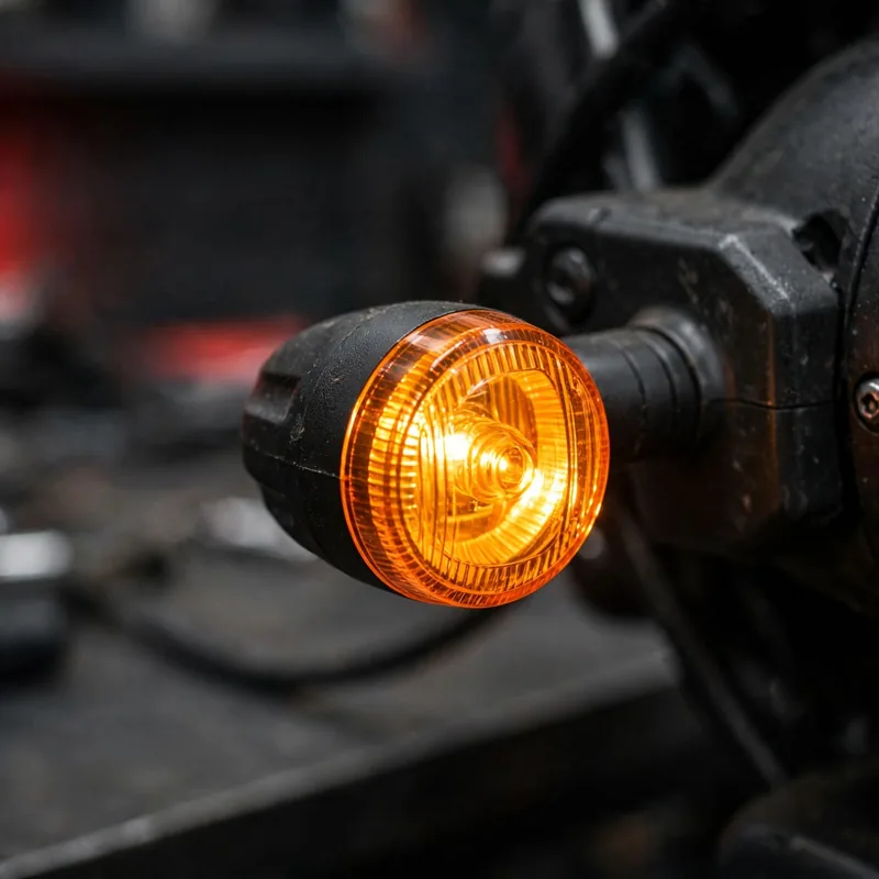 All four turn signals